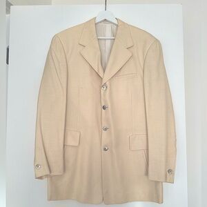 Claude Montana Paris linen blazer